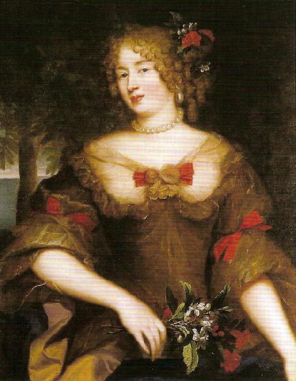 Pierre Mignard Portrait of Francoise-Marguerite de Sevigne, Comtesse de Grignan oil painting picture